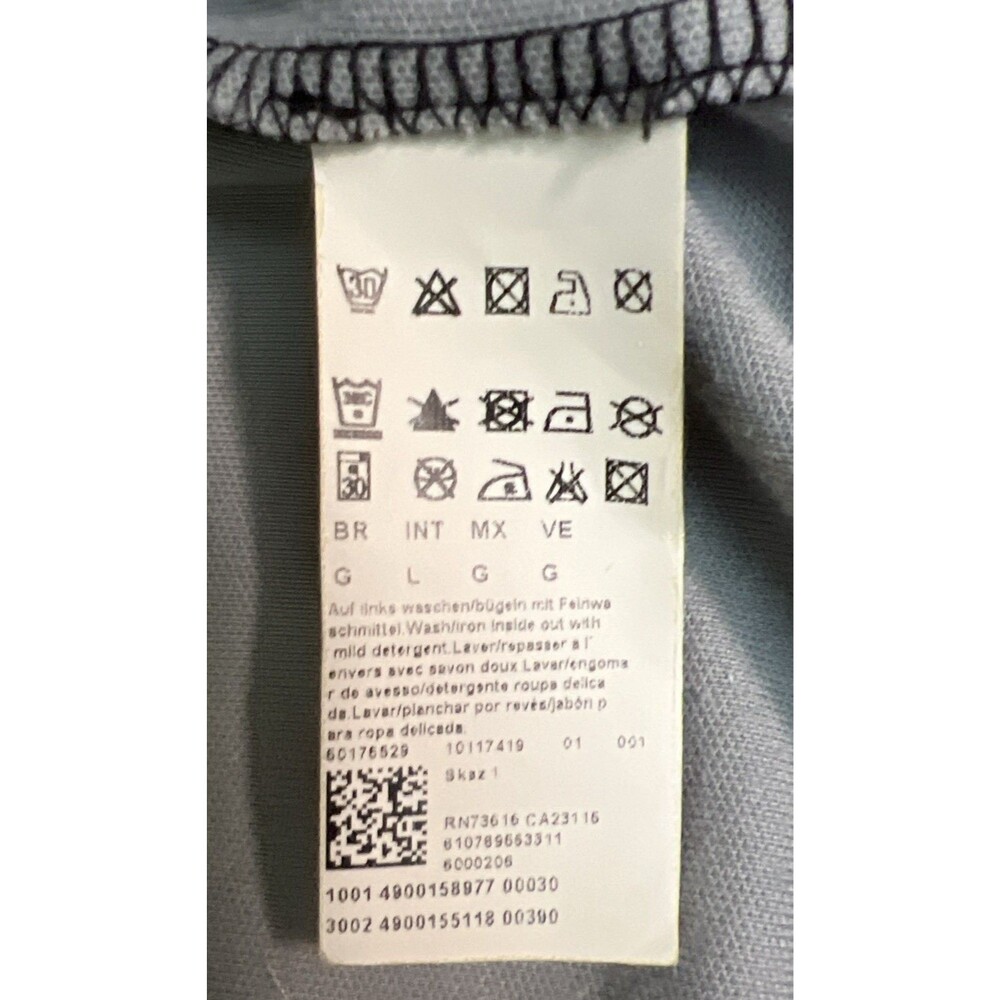 BOSS Hugo Boss Skaz 1 Track Jacket Neon Stripe Black Grey Full Zip Retro Y2K - Picture 10 of 16